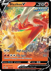 Blaziken V (20/198) - SWSH06 Chilling Reign Holofoil
