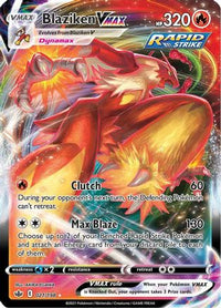 Blaziken VMAX (21/198) - SWSH06 Chilling Reign Holofoil