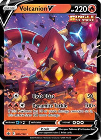 Volcanion V (25/198)  - SWSH06 Chilling Reign Holofoil
