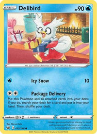 Delibird (32/198) - SWSH06 Chilling Reign
