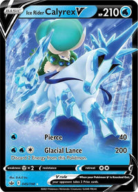 Ice Rider Calyrex V 2022 (Rikuto Ohashi) (45) - World Championship Decks