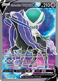 Shadow Rider Calyrex V (Full Art) (171/198)  - SWSH06 Chilling Reign Holofoil