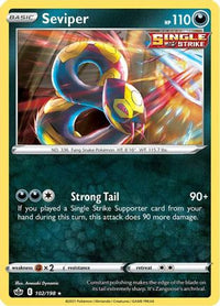 Seviper (102/198)  - SWSH06 Chilling Reign