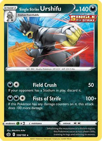 Single Strike Urshifu (108/198)  - SWSH06 Chilling Reign Holofoil