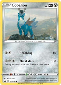 Cobalion (114/198)  - SWSH06 Chilling Reign Holofoil