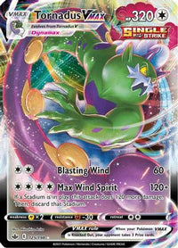 Tornadus VMAX (125/198) - SWSH06 Chilling Reign Holofoil