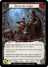 Red in the Ledger [U-ARC043] (Arcane Rising Unlimited) Unlimited Normal - POKÉ JEUX