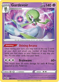 Gardevoir (061/198) (Thème Deck Exclusif) [Épée et Bouclier : Chilling Reign] 