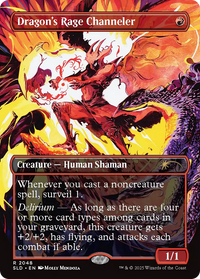Dragon's Rage Channeler (2048) (Rainbow Foil) (SLD-2048) - Secret Lair Drop Series