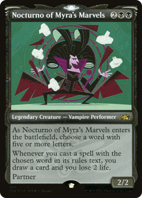 Nocturne des merveilles de Myra (Vitrine) (Galaxy Foil) [Unfinity] 