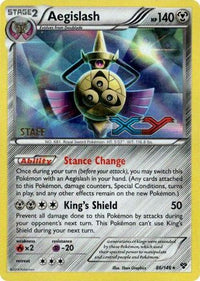 Aegislash (86/146) (Promo d'avant-première du personnel) [XY : Promos Black Star] 
