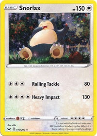Snorlax (Cosmos Holo) (140/202) - Blister Exclusives Holofoil