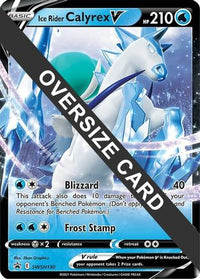 Ice Rider Calyrex V SWSH130 (SWSH130) - Jumbo Cards Holofoil