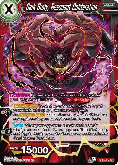 Dark Broly, Resonant Obliteration (BT15-004) [Saiyan Showdown] - POKÉ JEUX