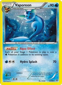 Vaporeon (Cosmos Holo) (22/98) - Miscellaneous Cards & Products Holofoil