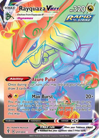 Rayquaza VMAX (217/203) [Épée et Bouclier : Ciels en évolution] 