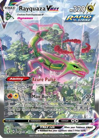 Rayquaza VMAX (Alternate Art Secret) (218/203) - SWSH07 Evolving Skies Holofoil