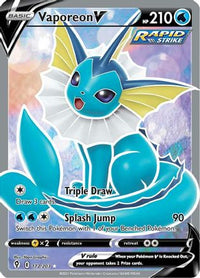 Vaporeon V (Full Art) (172/203) - SWSH07 Evolving Skies Holofoil