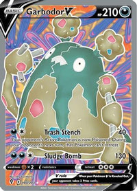 Garbodor V (Full Art) (190/203)  - SWSH07 Evolving Skies Holofoil