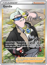 Gordie (Full Art) (201/203)  - SWSH07 Evolving Skies Holofoil