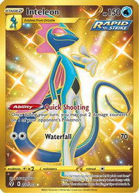 Inteleon (Secret) (227/203)  - SWSH07 Evolving Skies Holofoil