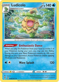Ludicolo (34/203)  - SWSH07 Evolving Skies Holofoil