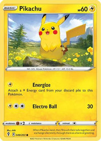 Pikachu (49/203) - SWSH07 Evolving Skies