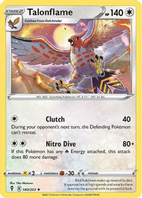 Talonflame (140/203) - SWSH07 Evolving Skies