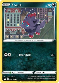 Zorua (102/203) - SWSH07 Evolving Skies