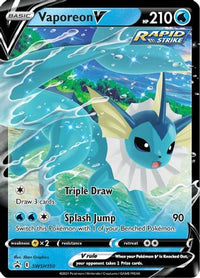 Vaporeon V (SWSH150/307) - SWSH Sword & Shield Promo Cards Holofoil