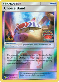Choice Band (121a/145) (Personnel des Championnats d'Amérique du Nord) [Sun &amp; Moon : Guardians Rising] 