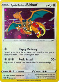 Livraison spéciale Bidoof (SWSH177) [Épée et bouclier : Black Star Promos] 