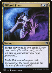 Plans pillés [Decks Starter Commander] 