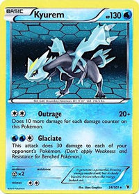 Kyurem (Cosmos Holo) (34/101)  - Miscellaneous Cards & Products Holofoil