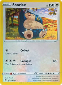 Ronflex (141/192) (Cosmos Holo) [Épée et Bouclier : Rebel Clash] 