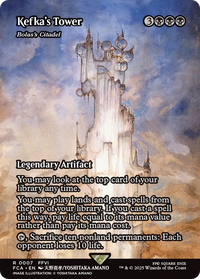 Kefka's Tower - Bolas's Citadel (Showcase) (FCA-007) - FINAL FANTASY: Through the Ages Foil