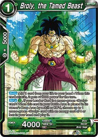 Broly, the Tamed Beast (EB1-31) [Battle Evolution Booster] - POKÉ JEUX