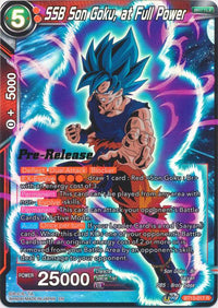 SSB Son Goku, at Full Power (BT13-017) [Supreme Rivalry Prerelease Promos] - POKÉ JEUX
