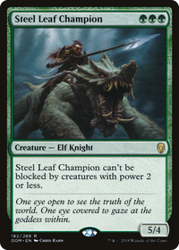 Steel Leaf Champion [Dominaria]