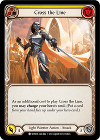 Cross the Line (Yellow) [MON046] (Monarch) 1st Edition Normal - POKÉ JEUX