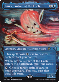 Emry, Lurker of the Loch (Borderless) [Kit de compte à rebours du 30e anniversaire de Secret Lair] 