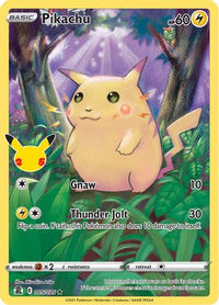Pikachu (5/025) - Celebrations Holofoil
