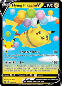 Flying Pikachu V (6/025) - Celebrations Holofoil