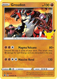 Groudon (17/025) - Celebrations Holofoil