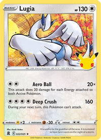 Lugia (22/25)  - Celebrations Holofoil