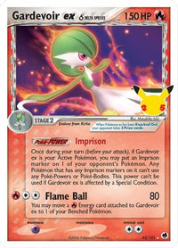 Gardevoir ex (Delta Species) (93/25)  - Celebrations Classic Collection Holofoil