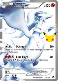 Reshiram (113/114) - Celebrations Classic Collection Holofoil