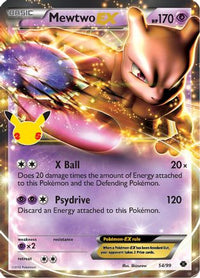 Mewtwo EX (54/99) - Celebrations Classic Collection Holofoil