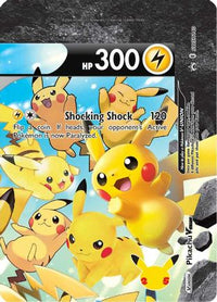 Pikachu V-UNION (SWSH140) (Célébrations) [Épée et Bouclier : Promos Black Star] 