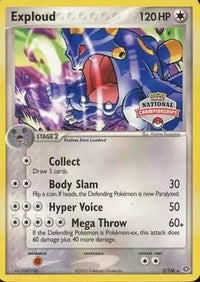 Exploud (National Championships) (3/106)  - League & Championship Cards